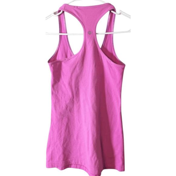 LULULEMON ATHLETICA Cool Racerback Tank in Pink Paradise Size 6 - Picture 4 of 4